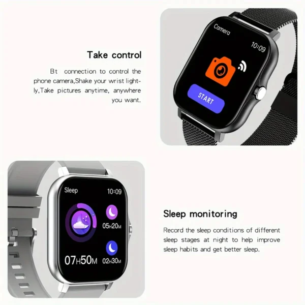 2023 New Bluetooth Answer Call Smart Watch Men Touch Call Fitness Tracker Waterproof Smartwatch Women For Android blood oxygen - Image 6