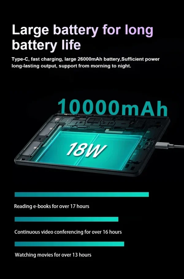 Original Pad 15 Pro Tablet 10.1 inch Snapdragon 8gen2 16GB+1024GB 10000mah Android 13 Xioami Global 5G Dual SIM WIFI HD Screen - Image 2
