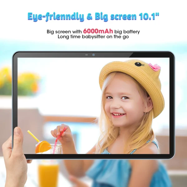 weelikeit C19W 2024 Tablet for Kids Android 14 10.1" 8GB 128GB Octa Core Children Tablets Educational Learning 6000mAh Kids APPs - Image 2