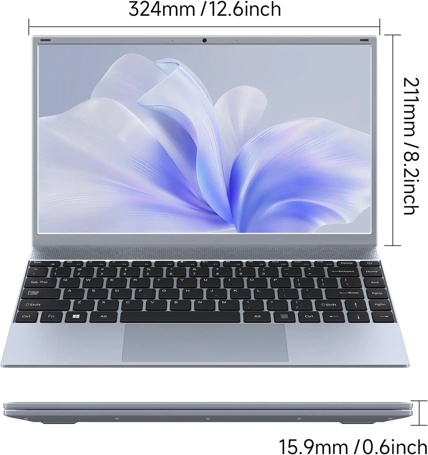 14 Inch Laptop J3710 8GB RAM 256GB SSD Windows 11 For Students And Business - Image 6