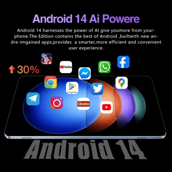 Pad 9S Pro Global New Original Tablet PC Android 14 Snapdragon 8gen2 22GB+2TB 5G Dual SIM WIFI GPS 4K HD Full Screen Tabletas - Image 4