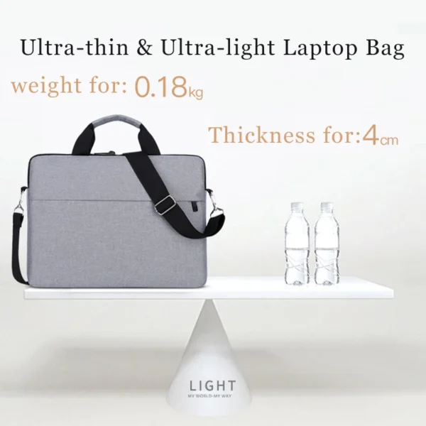 Laptop Bag Women 2023 13.3 14.1 15.6 17 Inch Office Notebook Sleeve Case Travel Computer Handbag Elegant Fashion Luxury - Image 4