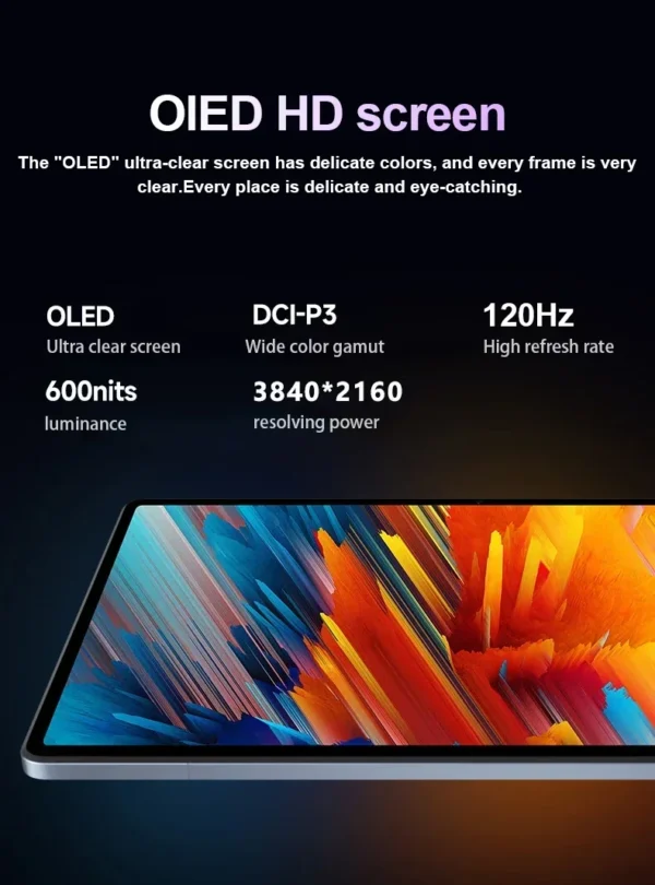 Original Pad 15 Pro Tablet 10.1 inch Snapdragon 8gen2 16GB+1024GB 10000mah Android 13 Xioami Global 5G Dual SIM WIFI HD Screen - Image 3